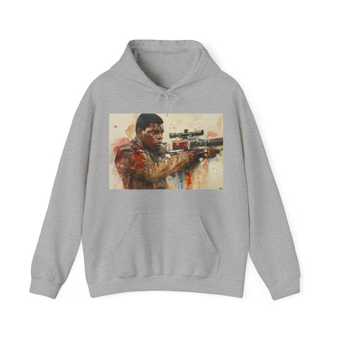 Rebel Finn Star Wars Hoodie in Navy, Cotton, Regular Fit.