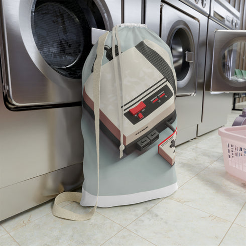Pixel Retro Gaming Laundry Bag | Home Decor | Accessories, All Over Print, AOP, Bags, Laundry, Sublimation | Prints with Passion