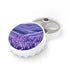Lavender Fields Bottle Opener: Elegant White Kitchen Accessory Magnet