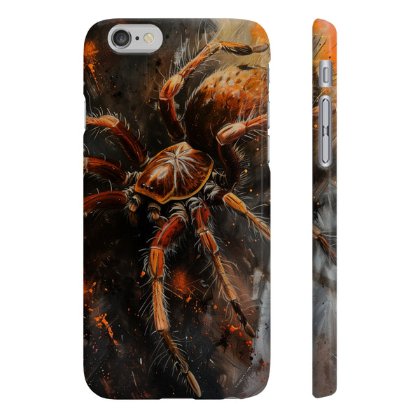 Arachnid Artistry Slim Glossy iPhone 7 Plus Phone Case Unique Eye-catching Accessory