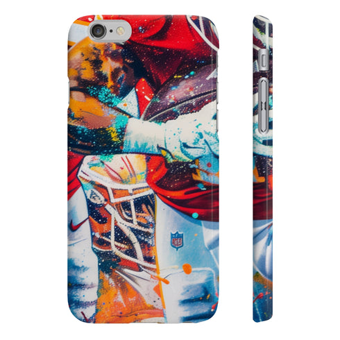 Chiefs Kingdom glossy phone case for iPhone 7 Plus, iPhone 8 Plus.