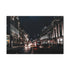 Oxford Street London at Night Illuminated Stretched Canvas Wall Art – Prints With Passion (View 2)