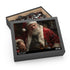 Spooky cave bad Santa jigsaw puzzle, perfect for holiday fun.