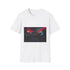 Abandoned Arcade Glowing in the Dark Graphic Unisex Softstyle T-Shirt - Front View