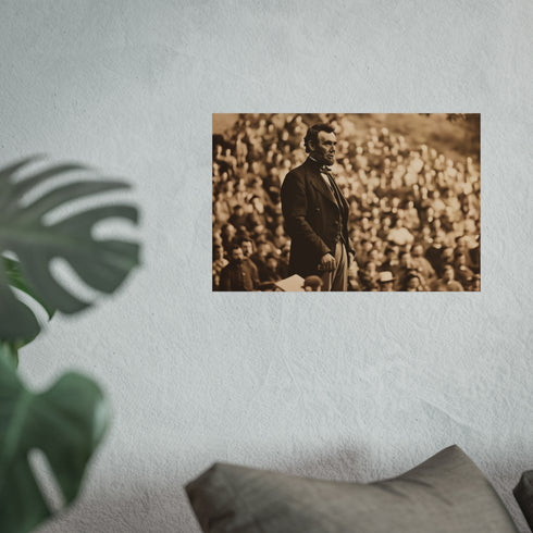 Abraham Lincoln Delivers Getty Speech