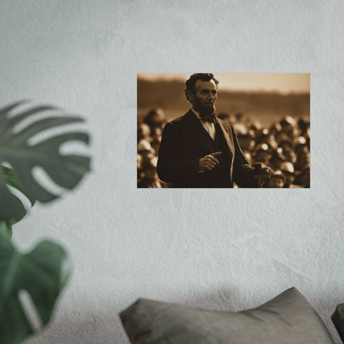 Abraham Lincoln Speech at Getty