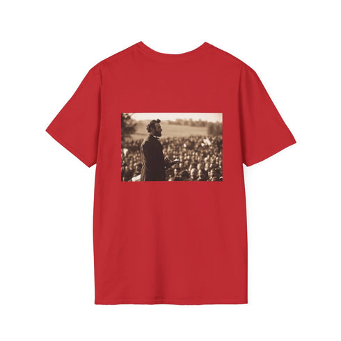 Abraham Lincoln Speech Getty T-shirt