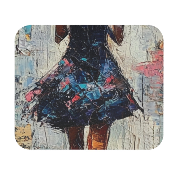 Abstract Beauty Paint Stroke Mousepad