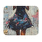Abstract Beauty Paint Stroke Mousepad