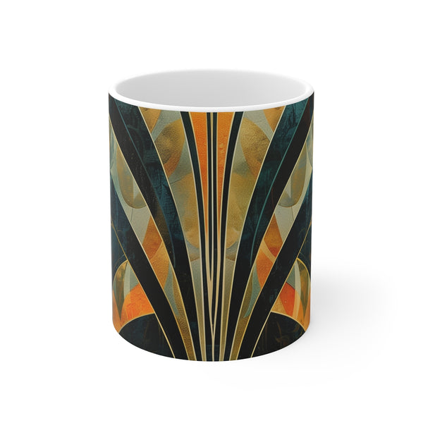 "Abstract Deco Art Coffee Mug"