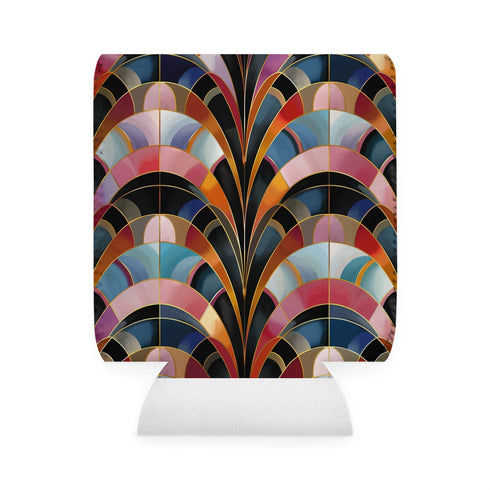 Abstract Deco Can Cooler Sleeve