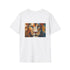 Abstract Lion Face Painted T-shirt