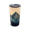 Abstract Mountain Grunge Water Bottle