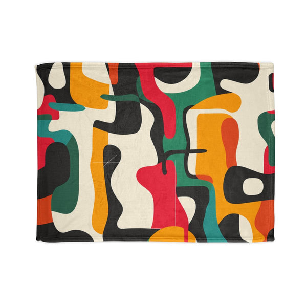 "Abstract Oasis Bed Cover"
