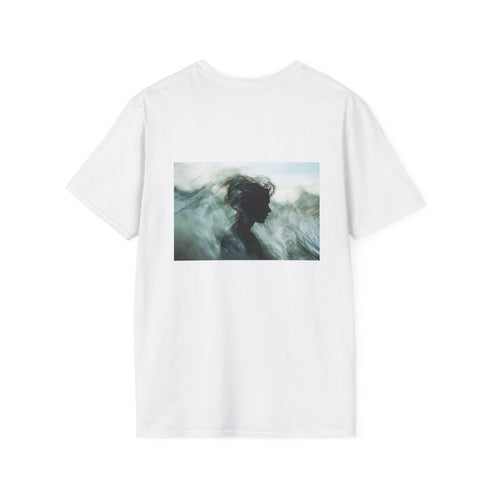Abstract Wave Human Silhouette T-Shirt