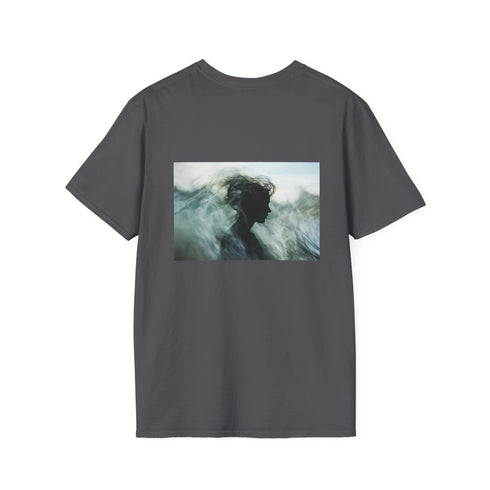 Abstract Wave Human Silhouette T-Shirt