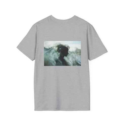 Abstract Wave Human Silhouette T-Shirt