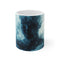Abstract Wave Silhouette Coffee Mug