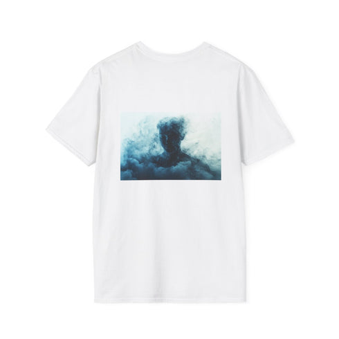 Abstract Waves Human Silhouette T-shirt
