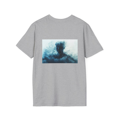 Abstract Waves Human Silhouette T-shirt