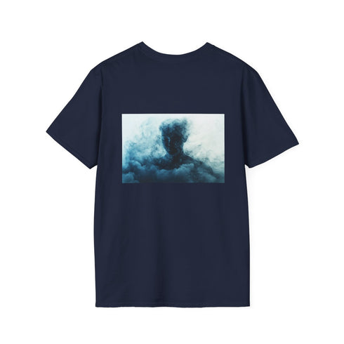 Abstract Waves Human Silhouette T-shirt
