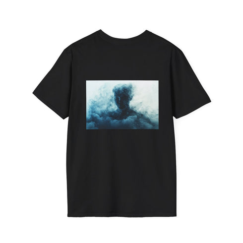Abstract Waves Human Silhouette T-shirt