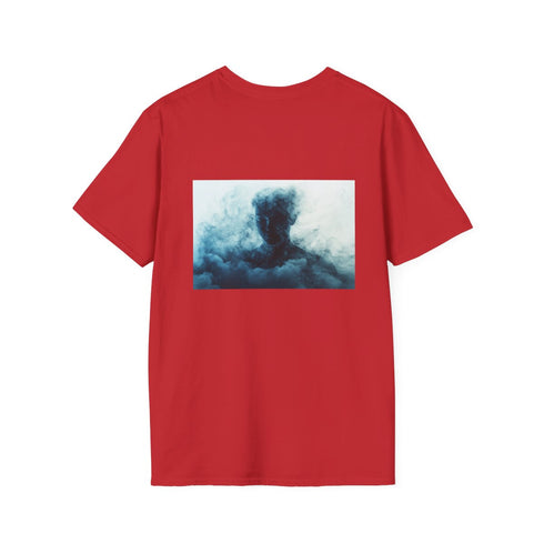Abstract Waves Human Silhouette T-shirt