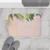 Acrylic Painting of Two Palm Trees Luxury Memory Foam Bath Mat - Bathroom Lifestyle View