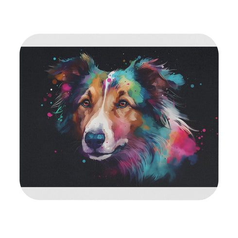 Adorable Collie Mouse Pad Keep Your Desk Stylish!