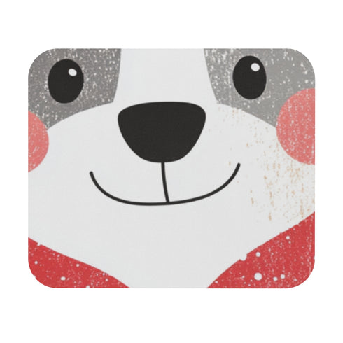 Adorable Corgi Heart Mouse Pad