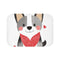 "Adorable Corgi Love Bath Mat"