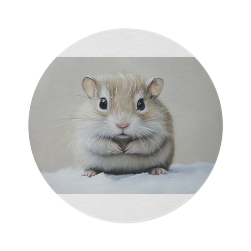 "Adorable Gerbil Painting Rug"