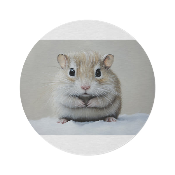 "Adorable Gerbil Painting Rug"