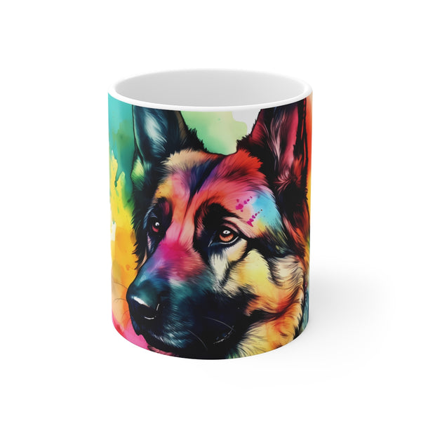 "Adorable German Shepherd Coffee Mug"
