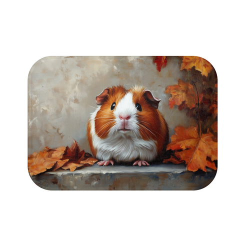 "Adorable Guinea Pig Bath Mat"