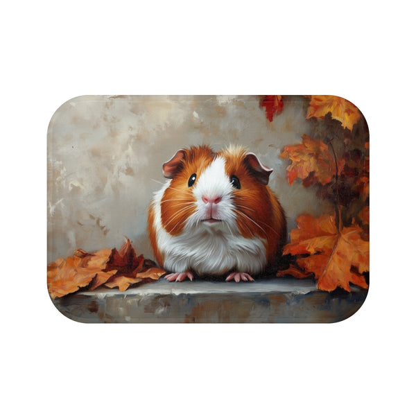 "Adorable Guinea Pig Bath Mat"