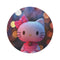 "Adorable Hello Kitty Round Rug"