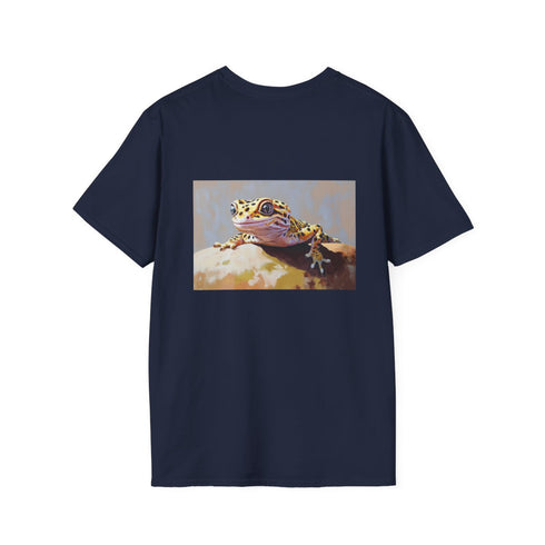 Adorable Leopard Gecko Tee: Cute Painting