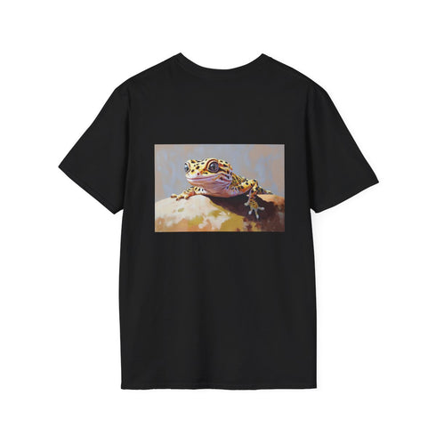 Adorable Leopard Gecko Tee: Cute Painting