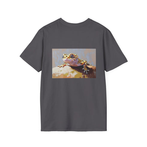 Adorable Leopard Gecko Tee: Cute Painting
