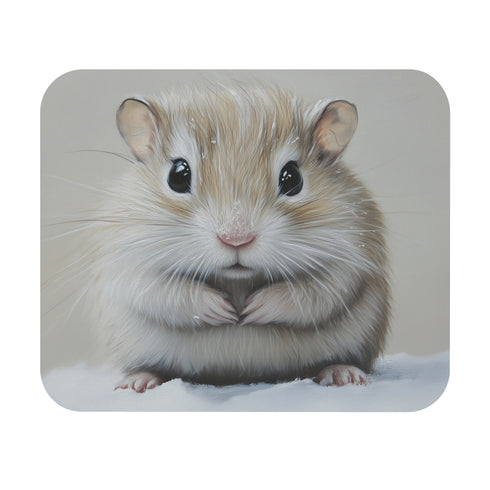Adorable Mongolian Gerbil Mouse Pad