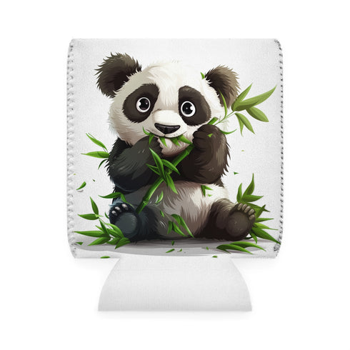 Adorable Panda Bamboo Can Sleeve