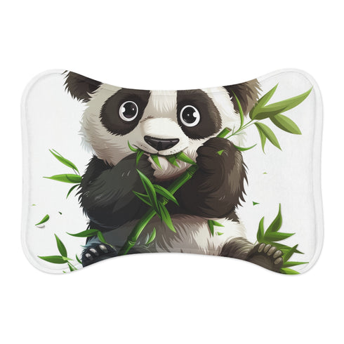 "Adorable Panda Bamboo Feeding Mat"