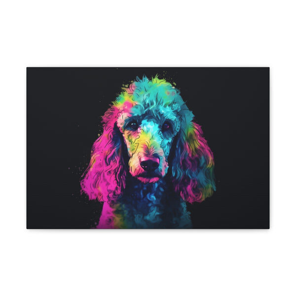 "Adorable Poodle Posing for Portrait"