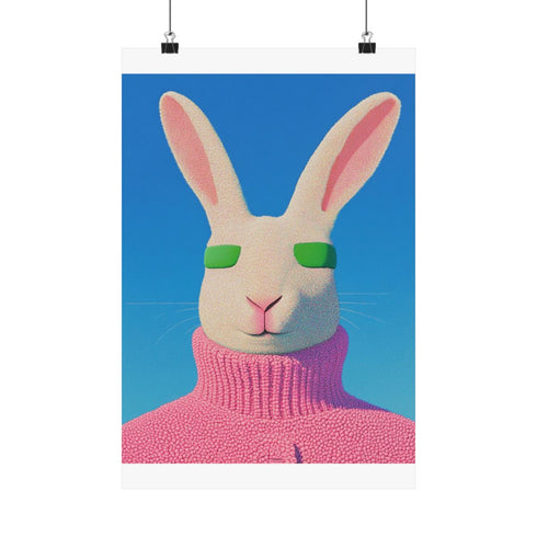 Adorable Rabbit with Heartwarming Grin.