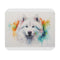 Adorable Samoyed Watercolor Mouse Pad