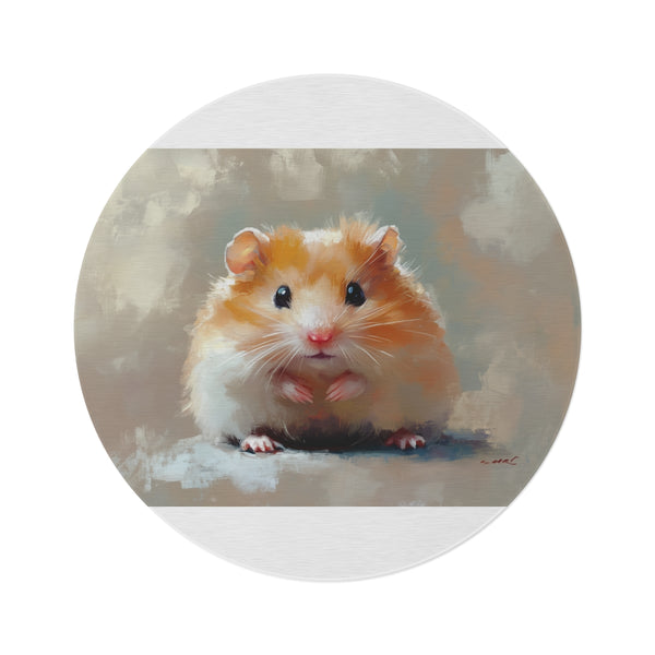 "Adorable Syrian Hamster Rug"