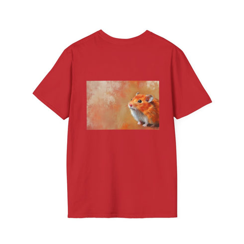 Adorable Syrian Hamster Tee: Cute Painting Design
