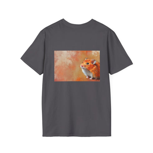 Adorable Syrian Hamster Tee: Cute Painting Design