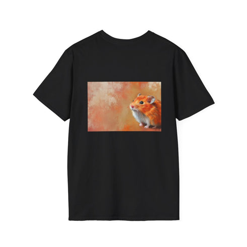 Adorable Syrian Hamster Tee: Cute Painting Design